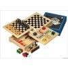 Philos Spiele Dřevěný soubor her DeLuxe mini