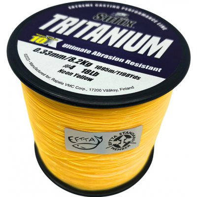 Sufix Tritanium Neon Gold 1520m 0,30mm 6,3kg