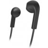 Hama slúchadlá s mikrofónom Advance, kôstky, plochý kábel, čierne - HAMA 184137