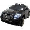 mamido Elektrické autíčko Mercedes GLC63s s pohonom 4x4 a koženým interiérom, čierne