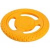 Kiwi Walker Let's play! Frisbee lietajúce a plávajúce frisbee z TPR peny oranžová 22 cm