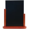 Securit stojanček s tabuľkou stolný veľký ELEGANT 32 x 28 x 7 cm