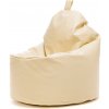 INTERMEDIC SK Sedací vak Yoko Ekokoža – 70x75 cm, rôzne farby E02 - Krémová svetlá