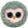 Bouncer OWL šedá sova, 8 cm TY