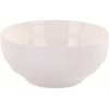 BIELA PORCELÁNOVÁ MISKA NA POLIEVKU NA OBČERSTVENIE NEW BONE 6,9 X 15 CM