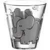 LEONARDO 017901 Detský hrnček Bambini Elephant sklo tvar vhodný pre deti číry/farebný 215 ml