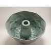 Bábovkovo Porcelánová forma bábovka Eliška - bledomodro-šedozelená 22,5x11cm