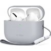 TECH-PROTECT Silikónové púzdro Apple AirPods Pro 3 sivá farba ceruzky