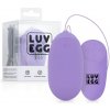 LUV EGG XL - Nabíjacie vibračné vajíčko (fialové)
