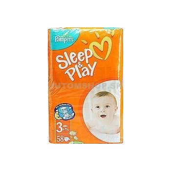 Pampers Sleep&play 58 ks