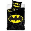 Carbotex bavlna obliečky Batman Gotham čierno žlté 140x200 70x90