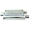 Stredný výfukový medzi tlmič TurboWorks 2 výstupy priemer: 1x vstup 54, 2x výstup 54 mm