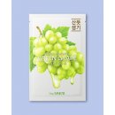 The Saem Natural Green Grape Mask Sheet Prírodná textílna maska zo zeleného hrozna 21 ml