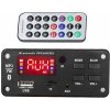 FM rádio, prehrávač MP3 s bluetooth 5.0, diaľkové ovládanie, napája. 5-14V