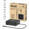 Club3D Dokovací stanice USB-C 12v1, 2xHDMI, 2xDP, 2xUSB-C, 1xUSB-C PD, 3xUSB, 1xRJ45, 1x3.5mm, černá - CSV-2542