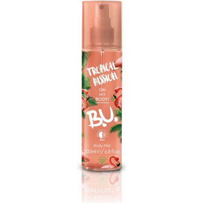 B.U. Tropical Passion telový sprej 200 ml