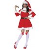 Guirca Kostým dámsky - Pani Clausová Veľkosť - dospelý: L