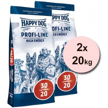 Happy Dog Profi Line High Energy 2 x 20 kg