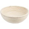 Ratanový košík na těsto na chleba 220x75 mm | CONTACTO, 4857/220 přírodní