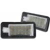AUDI A3 8P A4 B6 A4 B7 A6 C6 Q7 LED svetlá registračnej tabuľky