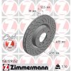 Brzdový kotúč OTTO ZIMMERMANN GMBH 150.1291.52