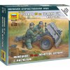 ZVEZDA Wargames WWII figurky 6156 German 75mm Infantry Gun 1:72