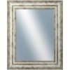 DANTIK - Zrkadlo v rámu, rozmer s rámom 40x50 cm z lišty TRITON široký strieborný (2950)