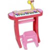Bontempi Bontempi Detské elektronické piano so stoličkou a mikrofónom 133671
