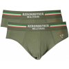 AERONAUTICA MILITARE Pánske Slipy 2 Pack Zelené Farba: Zelená, Veľkosť: M