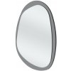 HALMAR Nástenné zrkadlo PLAZA strieborné