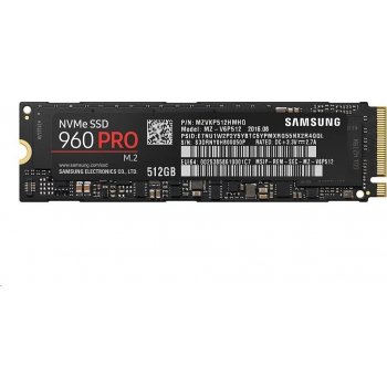 Samsung 960 Pro M.2 512GB, MZ-V6P512BW