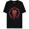 Diablo IV - Necro skull Men's Short Sleeved T-shirt Velikost: L, Barva: Black