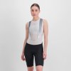 SPORTFUL Cyklistické nohavice krátke s trakmi - TOTAL COMFORT - čierna S