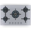 Klarstein Illuminosa 5 plynová varná doska 5-horáková Sabaf horák z nehrdzavejúcej ocele (CGCH6-KL-IL-75-SS)