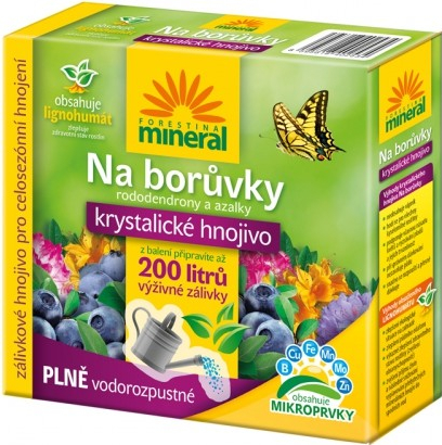 Nohel Garden Hnojivo MINERAL kryštalické na čučoriedky + lignohumát 400 g