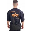 Alpha Industries tričko pánske LOGO BP T black Farba: čierna, Veľkosť: XL