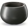 Kvetináč HEOS ECO WOOD s vkladom 43,6 cm - farba: antracit ECO (Prosperplast DBHEK440W-S433W)