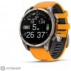 Garmin fenix 8 - 47 mm, AMOLED, Sapphire hodinky, Titanium, Spark Orange/Graphite band