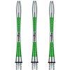 Winmau Winmau násadky Triad Aluminium Medium, Varianta Zelená