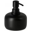 Venus Matte Black Dávkovač mydla, 250 ml, polyživica, PL-4905-BLACK-D