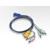 ATEN KVM združ. kábel k CS-1732,34,54,58, PS2, 3m 2L-5303P