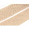 Guma hladká 20mm tkaná béžová 1 m