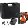 Black+Decker BCD900M1K - AKU kladivo kombinované vŕtacie a sekacie SDS-Plus 18V, 1×4,0Ah Li-Ion