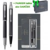 Parker IM Black perá so strieb. klipom CT FP+BP, darčekový obal Čierna
