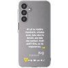 Picasee silikónový prehľadný obal pre Samsung Galaxy A16 5G - Kazma - SVĚT PATŘÍ TĚM, CO SE NEPOSEROU
