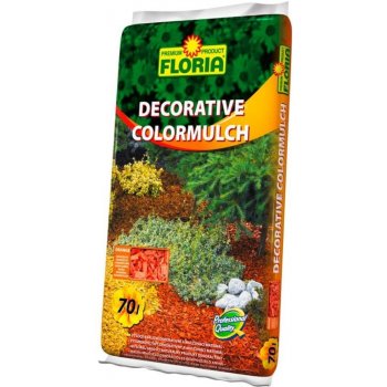 Agro FLORIA Decorative ColorMulch 70 l oranžová
