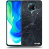 Picasee silikónový prehľadný obal pre Xiaomi Poco F2 Pro - Black marble