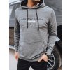 Pánska mikina s kapucňou Dstreet BX5707 Farba: Šedá - tmavo, Veľkosť: M