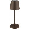 APS Stolová lampa MERLE, hnedá