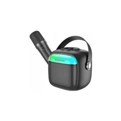Borofone BP15 Bluetooth Karaoke mikrofón reproduktor čierny